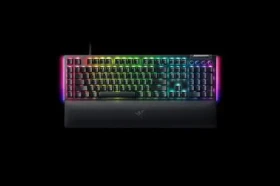 Razer BlackWidow V4 Yellow Switch čierna / Herná klávesnica / mechanická / Razer yellow / USB (RZ03-04692100-R3G1)