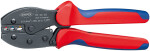 Knipex PreciForce® 97 52 36 krimpovacie kliešte izolované káblové koncovky + zástrčky / kontaktná spojky, 1 ks