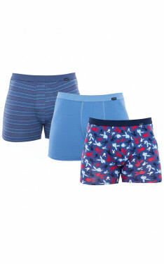 Pánske boxerky 3Pack 946/08 blue mix - Cornette XXL