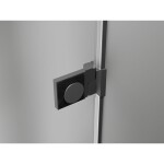 MEXEN/S - Lunar-B L sprchové dvere krídlové pravé 125, transparent, grafit metal 832SL-125-050-95-00-P