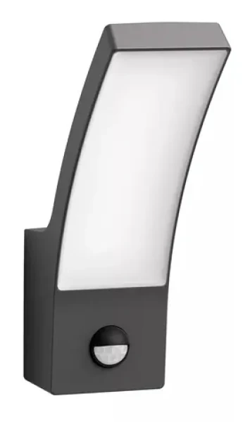 Philips Splay IR 12W antracit / LED vonkajšie nástenné svietidlo s pohybovým čidlom / 1200 lm / 4000K / IP44 (SKL000396641)