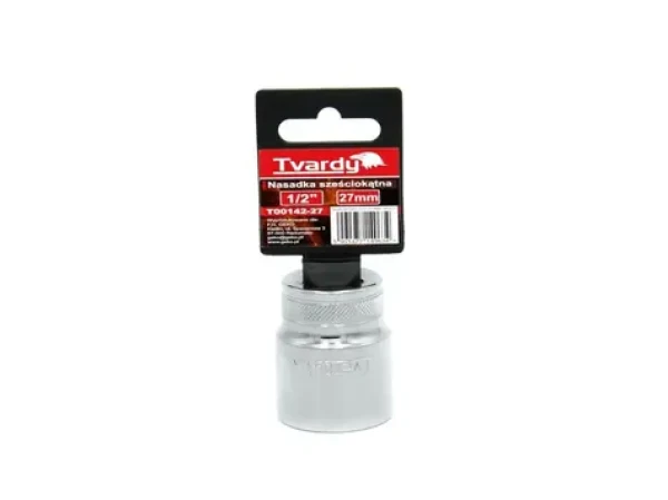 TVARDY Hlavica nástrčná 1/2" 27 mm (T00142-27)