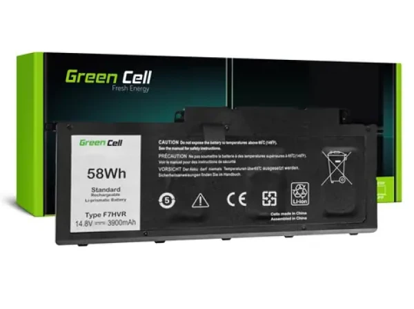 Green Cell pre DELL Inspiron 15 7537 a 17 7737 7746 / Batéria pre notebook / Li- Poly 14.8V / 3800mAh (DE112)