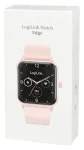 LogiLink Edge ružová / Chytré hodinky / 1,83 "LCD / Dotykový displej / Bluetooth 5.2 (SW0001P)
