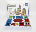 Mamido Mamido Farebná magnetická stavebnica 100 dielov MT1435