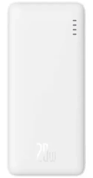 Baseus PPQD090002 Airpow 10000mAh 20W biela / Powerbanka / 1x USB-A + 1x USB-C + 1x microUSB (PPQD090002)