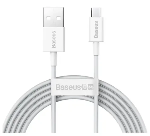 Baseus CAMYS-A02 Kábel USB-A (M) - Micro USB (M) 2 m biela (CAMYS-A02)