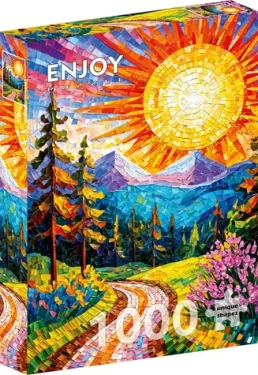 ENJOY Puzzle Mozaikový východ slnka