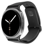 FIXED Silicone Sporty Strap pre Samsung Galaxy Watch 8 čierny / Remienok / silikón / rýchloupínací systém / 2 veľkosti