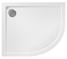 REA - Akrylátová LOOK sprchová vanička 80x100 L - biela REA-K7909