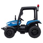 Mamido Detský elektrický traktor BLAST s prívesom 2x200W modrý