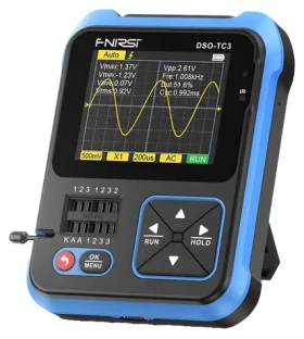 FNIRSI DSO-TC3 / Multifunkčný tester / Osciloskop / Tester tranzistorov / Generátor signálu / 3 v 1 (DSO-TC3)