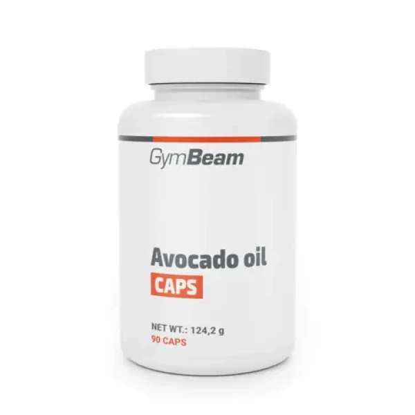 Avokádový olej - GymBeam (90 kaps.) (111160-1-90caps)