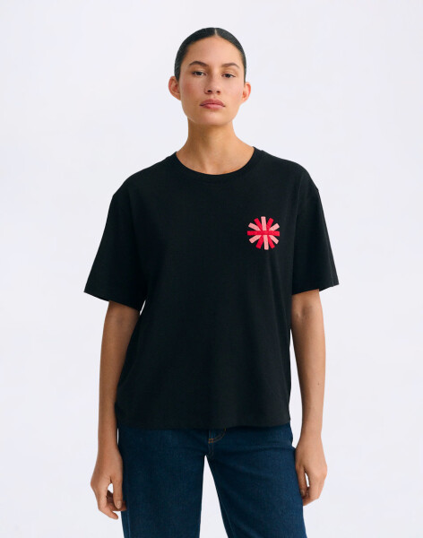 Thinking MU Patched Sunny Lucia Tee BLACK L