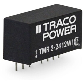TracoPower TMR 2-2411WI DC / DC menič napätia, DPS 24 V/DC 5 V/DC 400 mA 2 W Počet výstupov: 1 x; TMR 2-2411WI