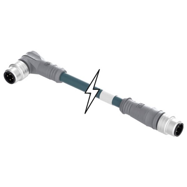 Molex upravený zástrčkový konektor pre senzory - aktory, 1201080201, 1 ks; 1201080201