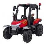 Mamido Detský elektrický traktor BLAST s prívesom 2x200W červený