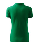 Bavlnené polo tričko Heavy stredne zelené 2XL
