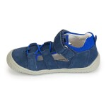 Chlapčenské sandále Barefoot KENDY DENIM, Protetika, tmavomodrá - 21