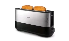 Philips Viva Collection HD2692/90 sivá / Sendvičovač / 1030W / 1 dlhý slot (HD2692/90)