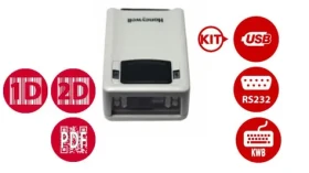 Honeywell VuQuest 3320g kit-USB / 2D snímač čiarových kódov / Multi-IF / šedá (3320g-4USB-0)