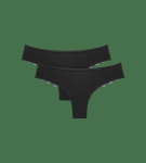 Dámske nohavičky Lovely Micro Brazilian String 2P - BLACK - black 0004 - TRIUMPH BLACK XS