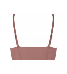 Dámska podprsenka ZERO Microfibre 2.0 Bralette - CACAO - kakaová 1141 - SLOGGI BROWN XL