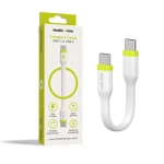 Mobile Origin Compact Cable USB-C to USB-C biela / 10 cm (COMC-USBC-WHT)