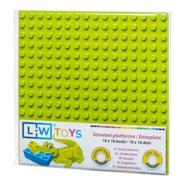 LW Toys Podložka na stavanie JUNIOR 25,5x25,5 cm