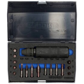 GEDORE Screw Loosener Set 1/2 18-pieces