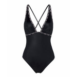 Dámske jednodielne plavky KW0KW02075-BEH - Calvin Klein S
