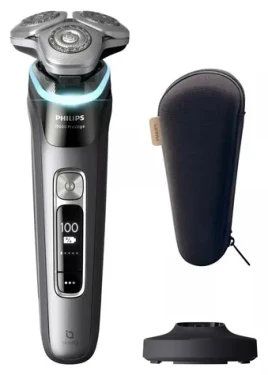 Philips i9000 Prestige XP9202/10 sivá / Holiaci strojček / suché a mokré holenie / SkinIQ / Bluetooth / výdrž 60 min (XP9202/10)