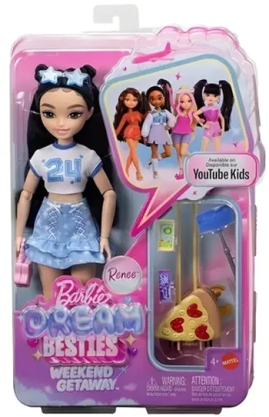 Mattel Barbie Dream Besties bábika s doplnkami JMV19