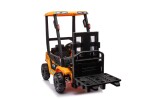 Mamido Detský elektrický vysokozdvižný vozík JCB žltý