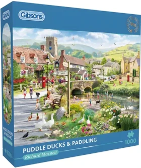 GIBSONS Puzzle Ľudia pri potoku