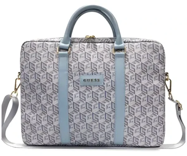 Guess GCube Stripes 16" modrá / Taška / Notebook do 16" (GUCB15HGCFSEB)