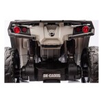 Mamido Detská elektrická štvorkolka Can-Am Outlander ATV sivá