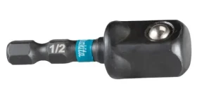 Makita B-66874 Impact Black / torzný adaptér 1/4" / štvorhran 1/2" - 50mm (B-66874)