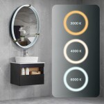 Tutumi - Zrkadlo LED 70cm BL805 HOM-06911