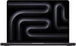 Apple Apple MacBook | Pro | Space Black | 14 " | 3024 x 1964 pixels | Apple M4 Pro | 24 GB | Solid-state drive capacity 512 GB | Apple M4 Pro chip 12-core CPU/16-core GPU | macOS | 802.11ax | Bluetooth version 5.3 | Keyboard language Russian | Keyboa...