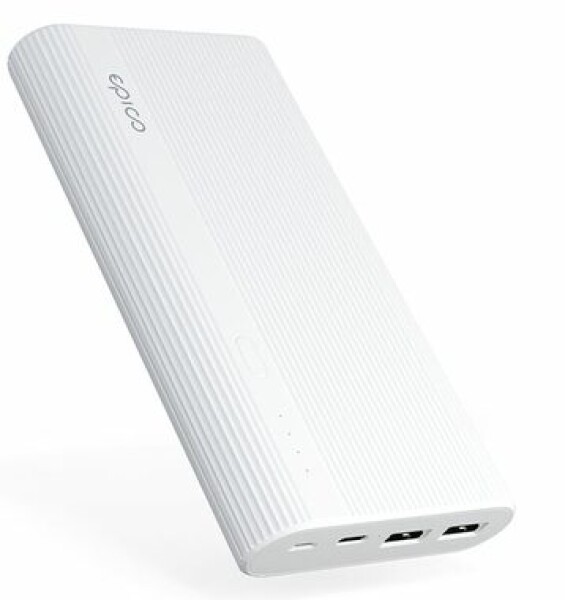 Epico Multiport power banka 20100mAh biela / 2x USB-A / 1x USB-C / 60W (9915101100164)