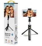 Aligator HA12 čierna / Držiak SELFIE s Bluetooth / tripod (8595181169346)