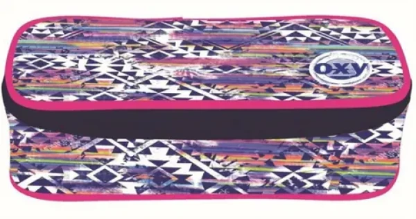OXYBAG Školský peračník etue komfort jednoposchodový Aztek (24348)