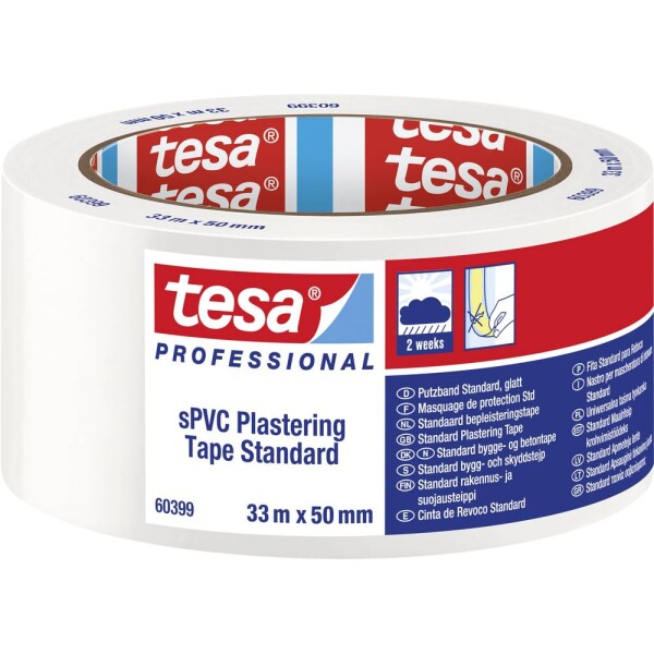 Tesa SPVC 60399-00005-00 Plastering tape tesa® Professional biela (d x š) 33 m x 50 mm 1 ks; 60399-00005-00