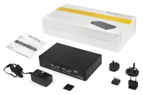 StarTech KVM Switch 4X DisplayPort / KVM prepínač / 4K 60Hz / USB 2.0 Hub (SV431DPUA2)
