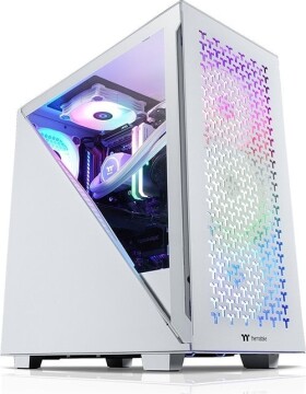 Thermaltake Thermaltake Kallisto White, gaming PC (white/transparent, Windows 11 Home 64-bit)