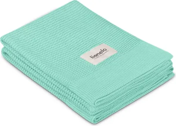 Lionelo Bambusová deka Green Mint (LO-BAMBOO BLANKET GREEN MINT)