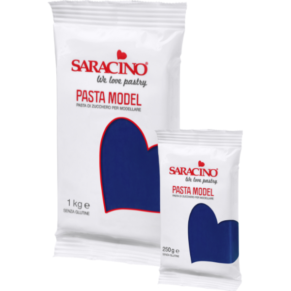 Modelárska hmota námornícka modrá 250 g - Saracino - Saracino