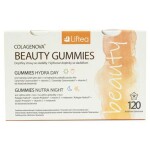 LIFTEA Colagenova beauty gummies hydra day + nutra night 2 x 60 ks set