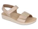 BEFADO 068Y006 dievčenské sandále CLIP beige 28 068Y006_28